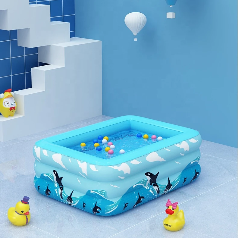 factory hot selling summer garden family outdoor swimming pools new design inflatable swimming pools foldable