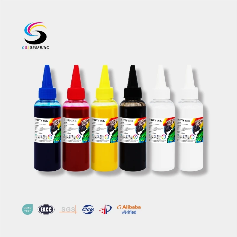 100ml dtf white ink for t-shirt the highest quality dtf ink xp 600 inks