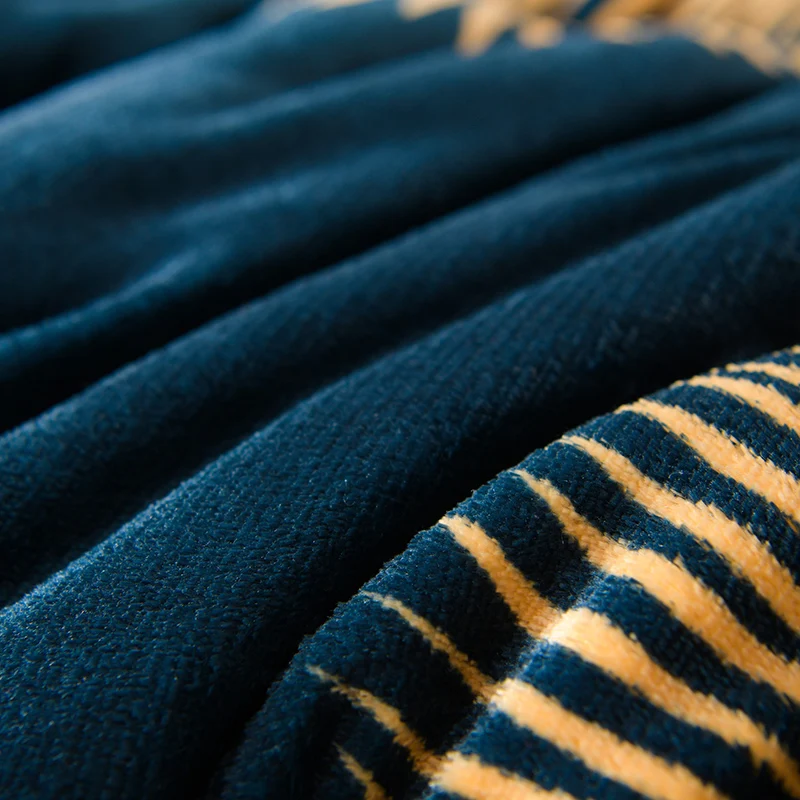 Super Warm Blanket Luxury Thick Blankets for Beds Fleece Blankets and Throws Winter Adult Bed Cover