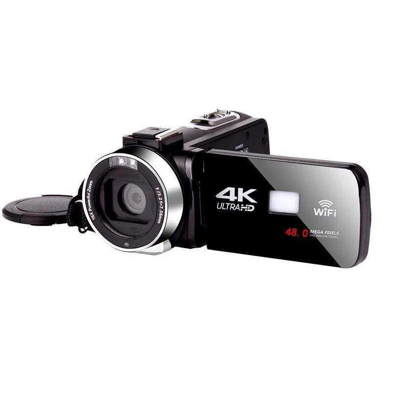 Видеокамера UHD Real 4K 48 МП сенсорный экран 3 0 дюйма камера ночного видения реальная видеокамера с