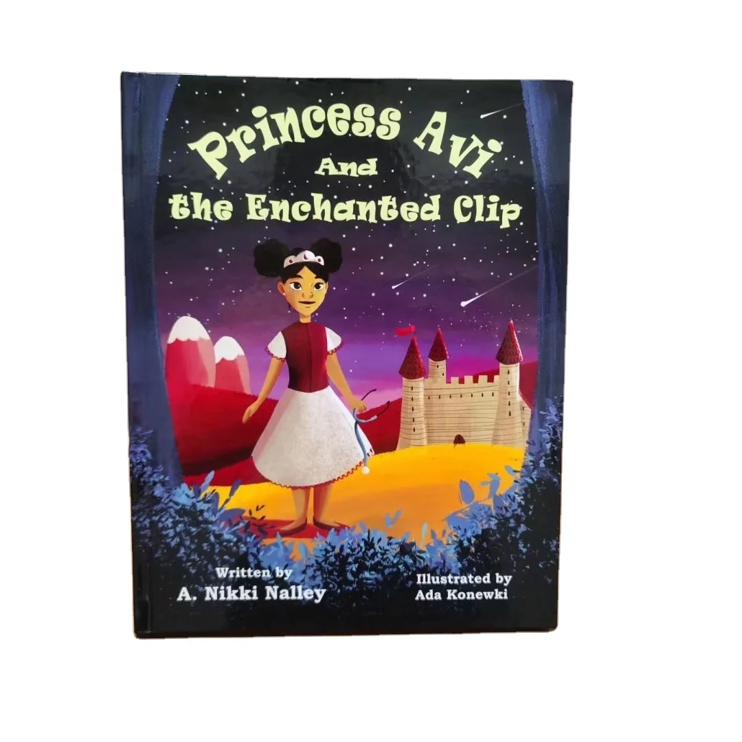 Custom author self published  educational books hardcover Picture children board book for kids