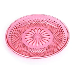 Customized food grade durable reusable plastic plates