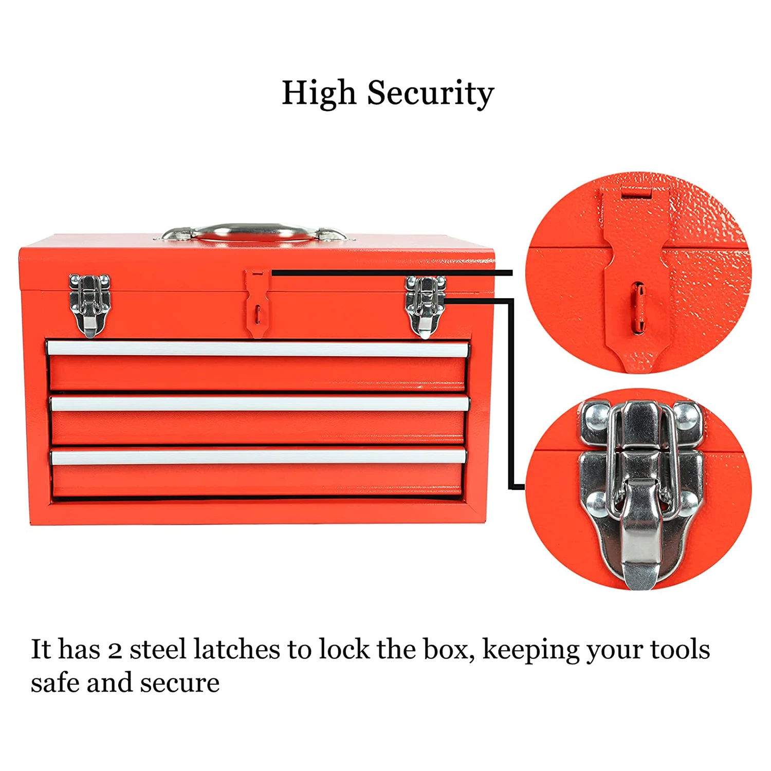 Heavy Duty Metal Storage Cabinet Garage Mechanic Organizer Tool Box