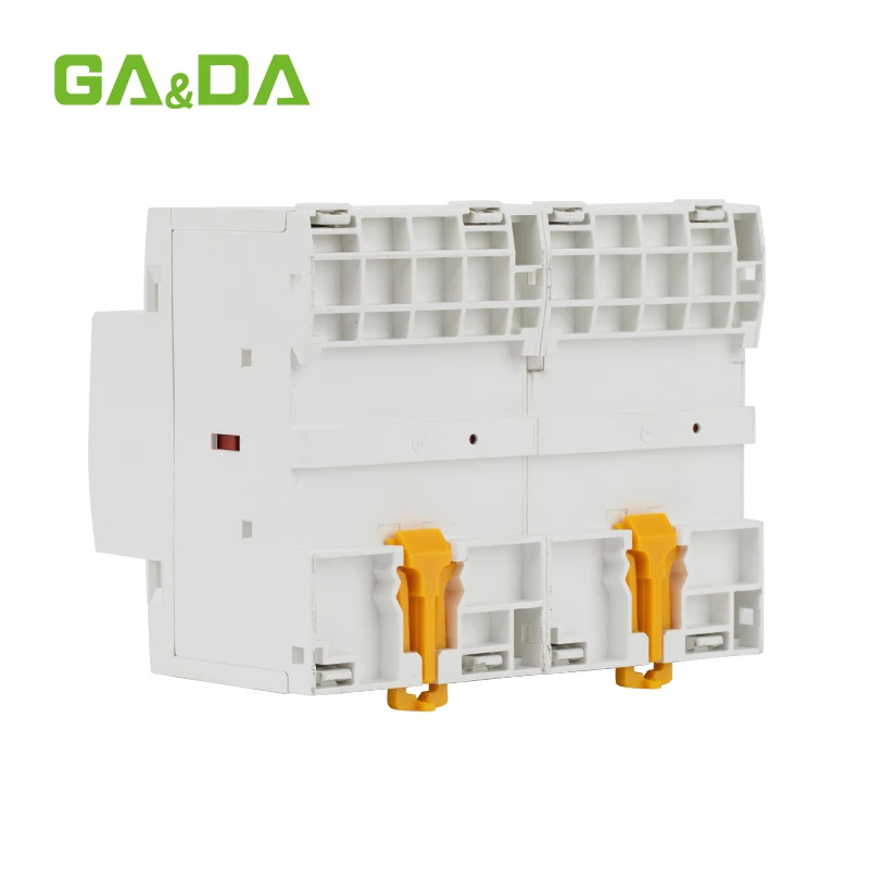 100A DIN Rail AC Contactor 4NO Coil modular contactor