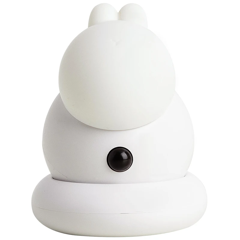 Магнитный светодиодный инфракрасный датчик теплого белого света в виде кролика, индукционный ночник для человеческого тела, 600 мАч, лампа для гардероба