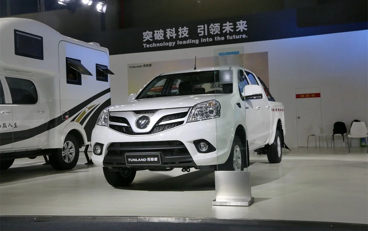 Second Hand Pickup 4x4 Foton Truck Mini Cargo Truck 5 Tons Truck 116Hp Manual Diesel 2.8L