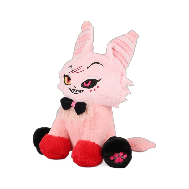 Оптовая продажа новые плюшевые куклы Hazbin в отеле из шелухи Helluva Boss Moxxie и Millie Plushies для телевизионных фанатов подарок