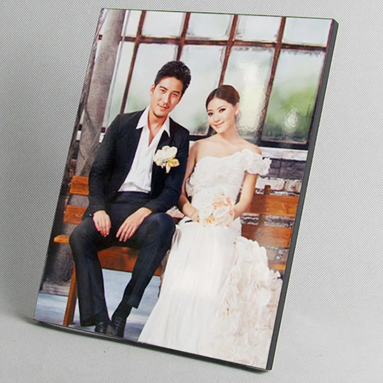America market Diy high quality blank sublimation mdf photo frame photo panel block  for memory and souvenir Photo Shop item