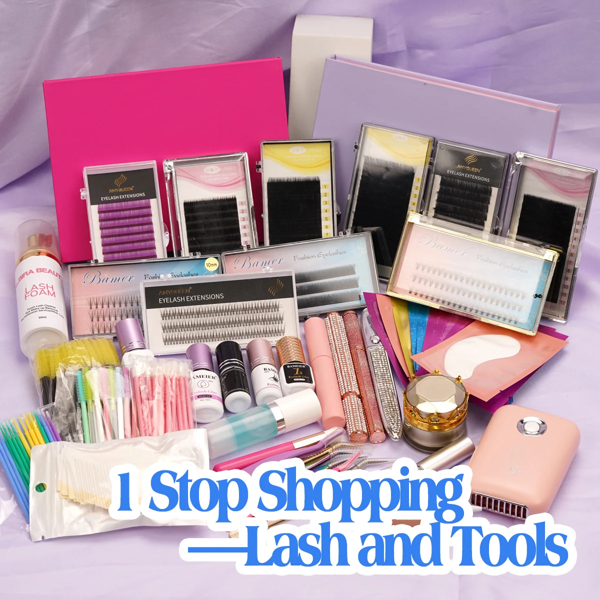 New Arrival 3d 4d 5d Multi-Layered Fluffy Lash Extension Cluster Multi Double Triple Layer Eyelash Extension