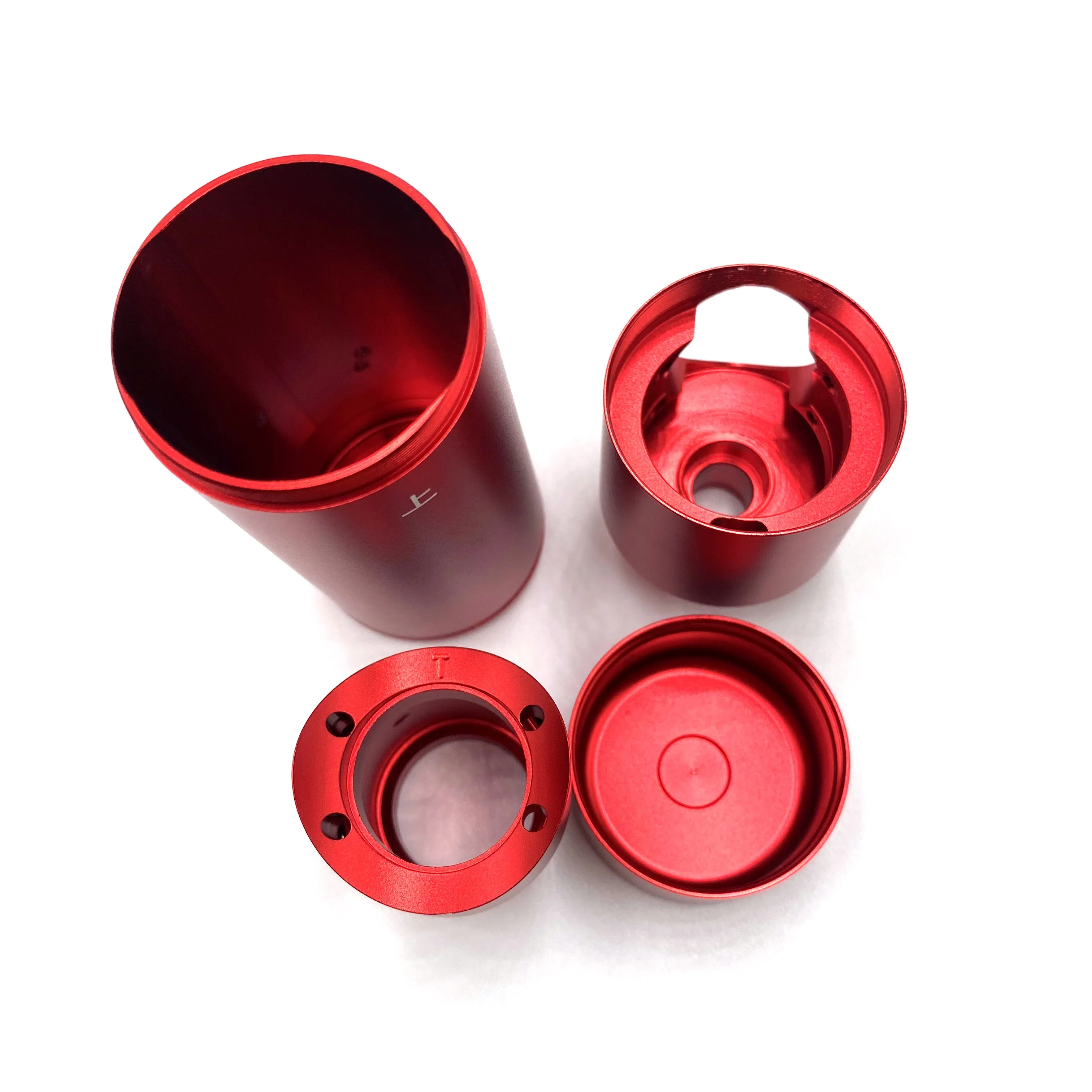 Высококачественный алюминиевый профиль 6061 анодированный Цвет Красный