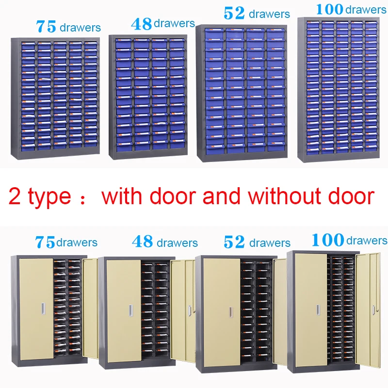 30/48/52/75/100 Drawers parts storage cabinet for electronic component