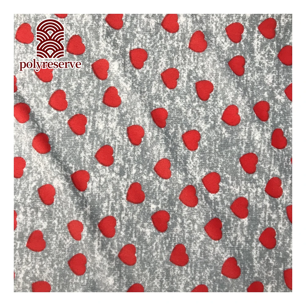 POLYRESERVE Hot Sale Honey Design 95% Polyester Super Soft Velboa With Spandex For Cloths