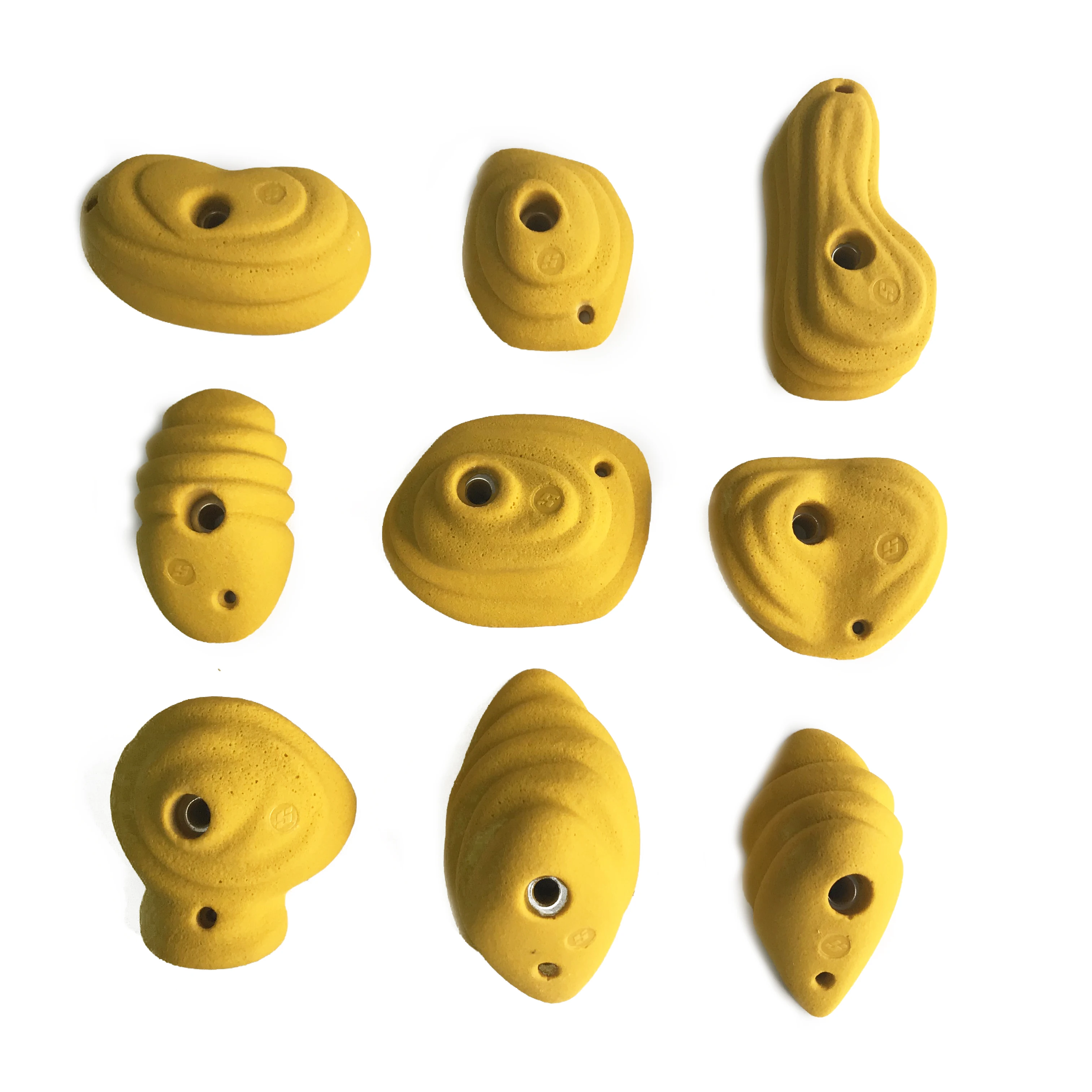 Climbing Wall Holds for Kindergarten Sports Park Second Hand Fiberglass Metal Holds for Public Amusement for Adults Children