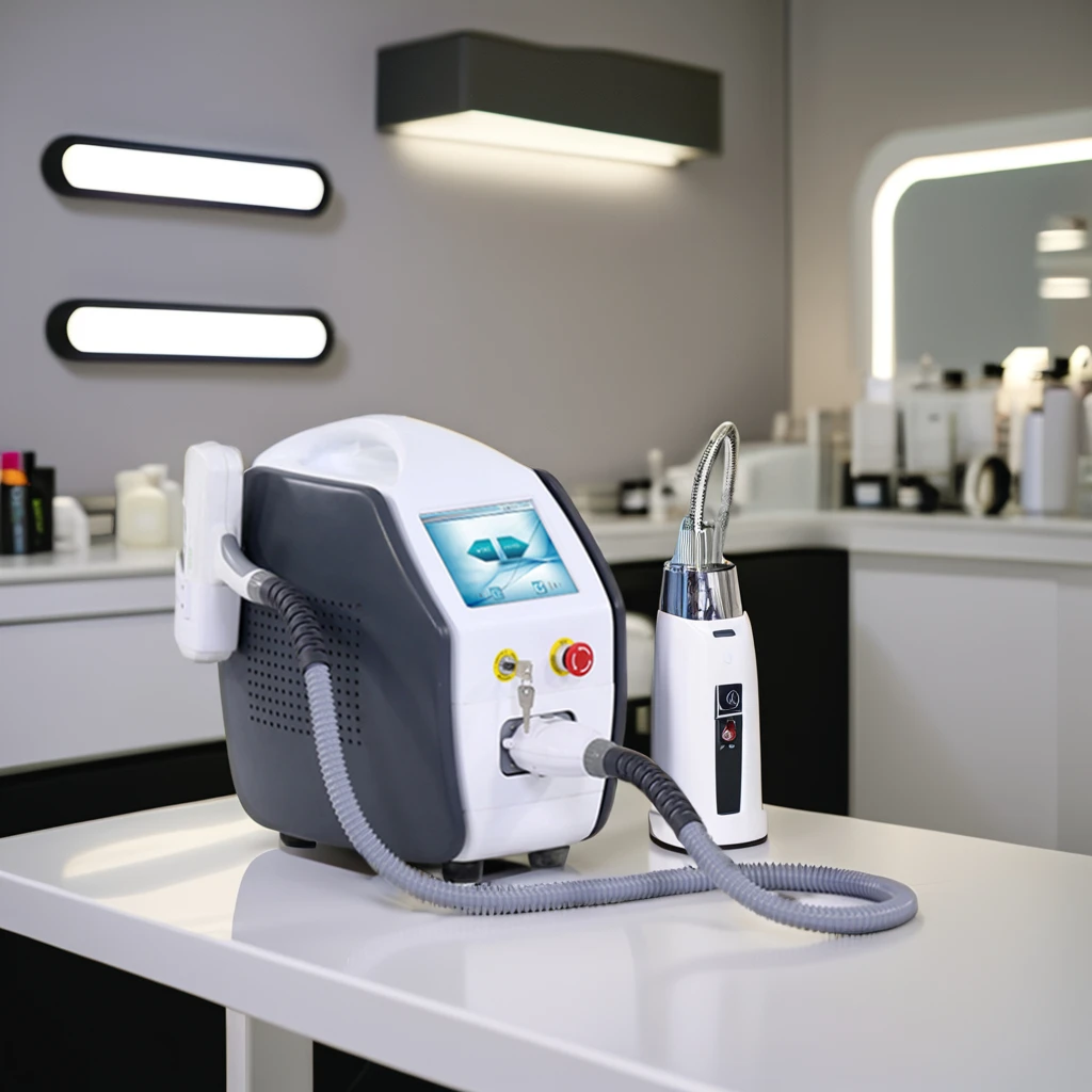 KES High Quality Q Switched Nd Yag Laser High Energy Nd Yag Tattoo Removal Laser Machine for Factory Price
