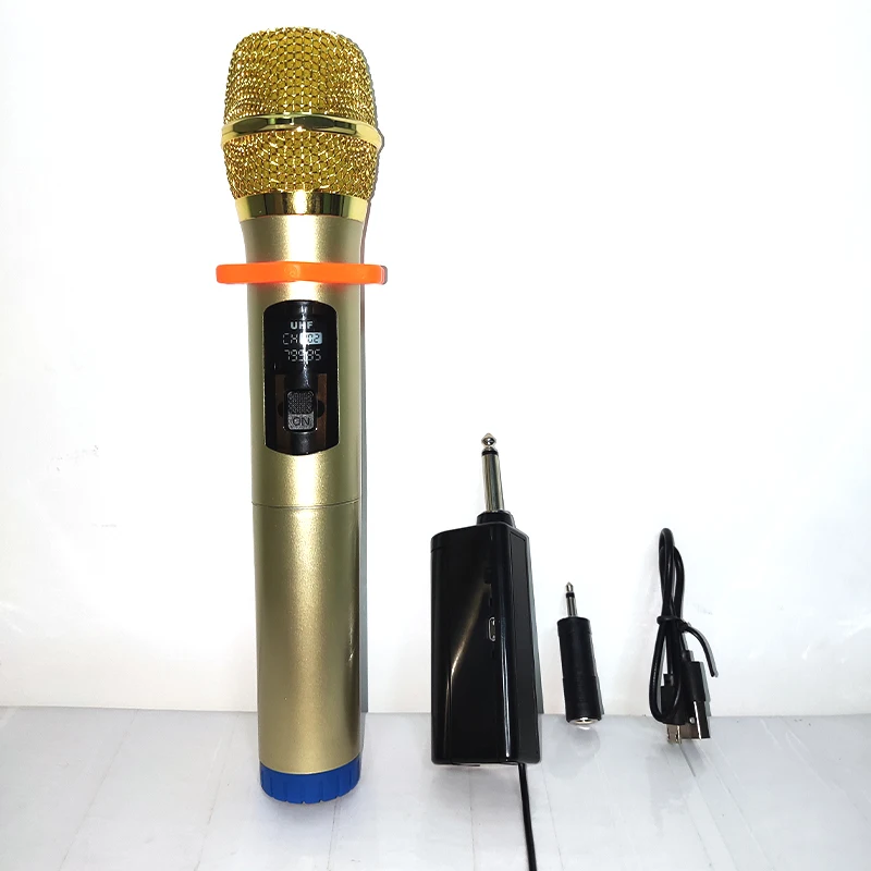 Лидер продаж высококачественный микрофон для динамика универсальный беспроводной U-образный UHF VHF оптовая