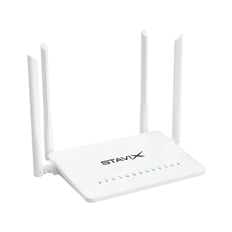 Power Over Ethernet Dual Band EPON Dualband XPON ONU 4ge ONT with Wifi Router GPON 2.4g 5 G Mesh XPON