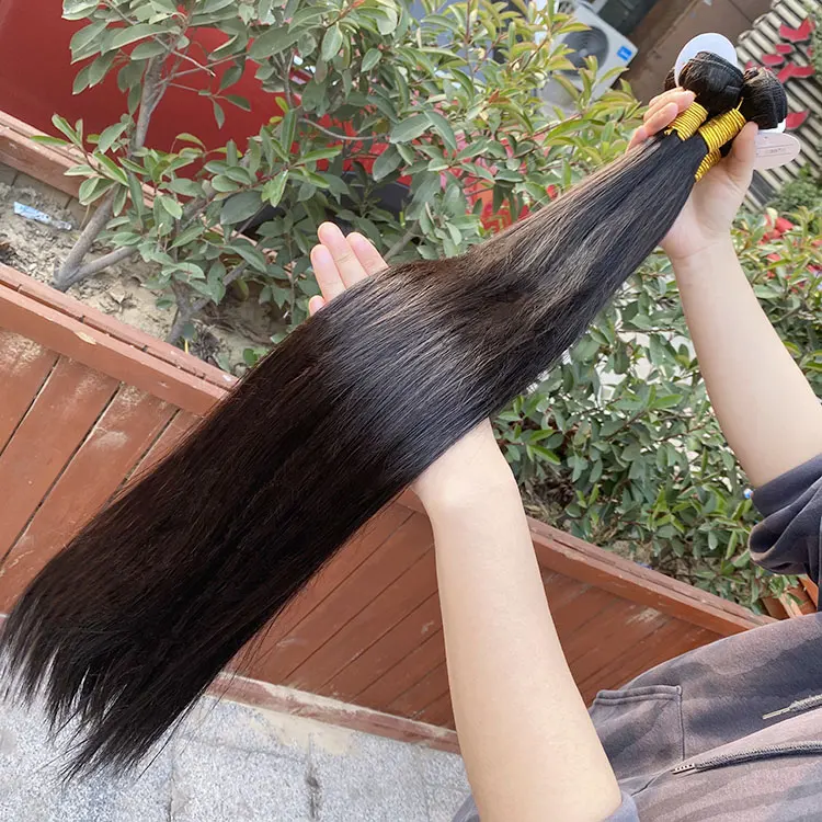 
Wholesale Private Label Dropshipping Natural Raw Indian Human Hairs Extension 10A 12A Virgin Unprocessed Cuticle Aligned Hair 