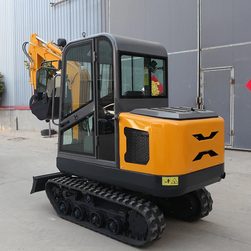New small excavator mini bagger compact mini excavator 1 ton