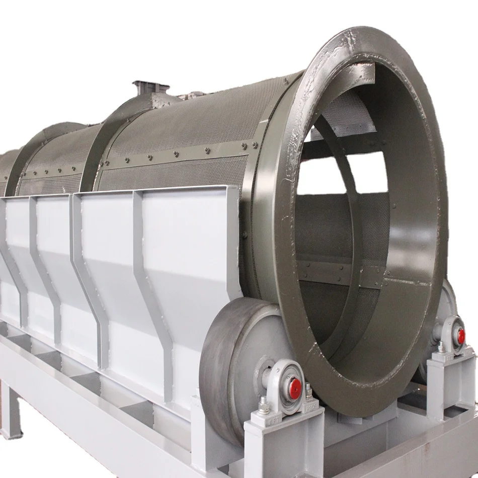 Manufacturers Sell Well Stone Separator Small Trommel Screen