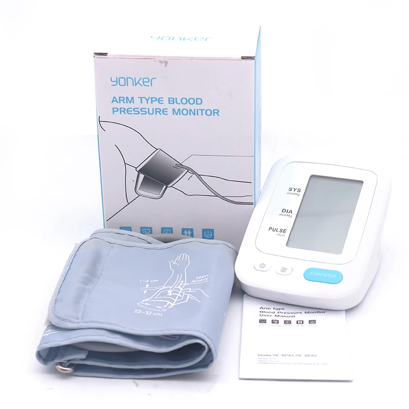 Yonker Portable Cuff upper arm type automatic a meter bp machine sphygmomanometer bp monitor digital blood pressure monitor