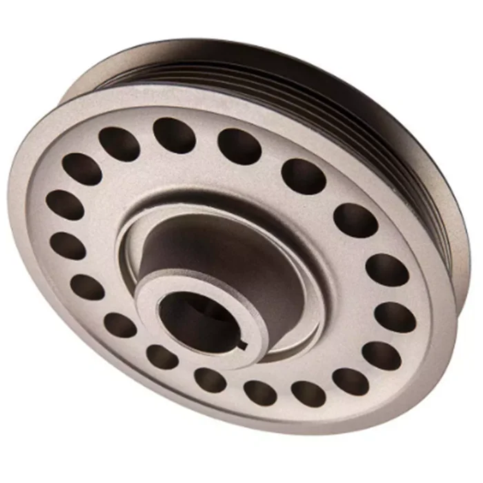 Высокое качество OEM CNC обработанный алюминиевый ключ отверстие коленчатого вала шкив по вашему дизайну