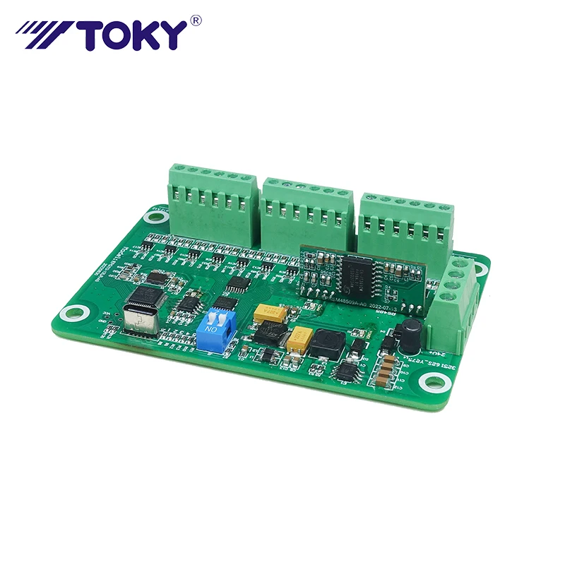 High Quality Multifunction Data Analog Input RS485 Communication Temperature Acquisition Module