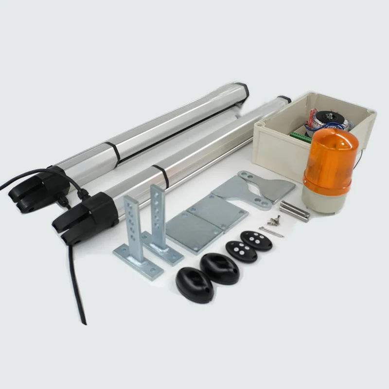 Auto Electric Motor Swing Gate Opener for Villas Modern Design Limit Switch DC Powered 12V/24V