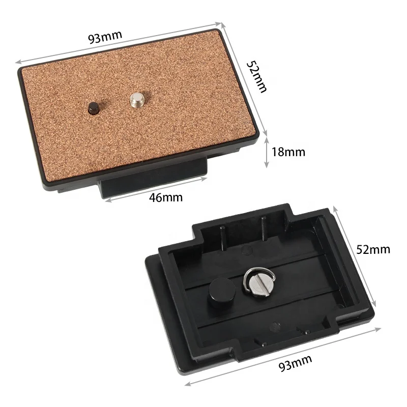 BEXIN sells camera photography accessories installation tripod head Yunteng VCT-998 camera ball head quick release plate