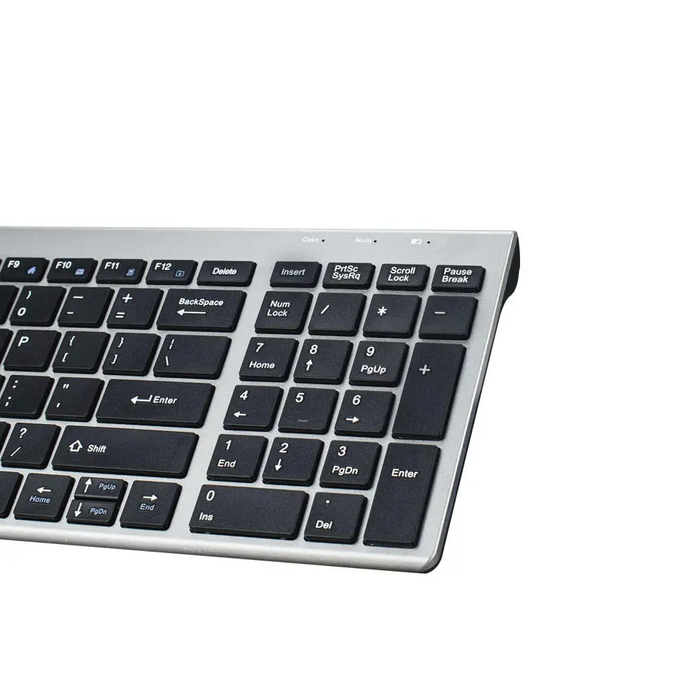 Thin Keyboard 2.4g Office BT Wireless Keyboard Tablet Keyboard for Microsoft Tablet
