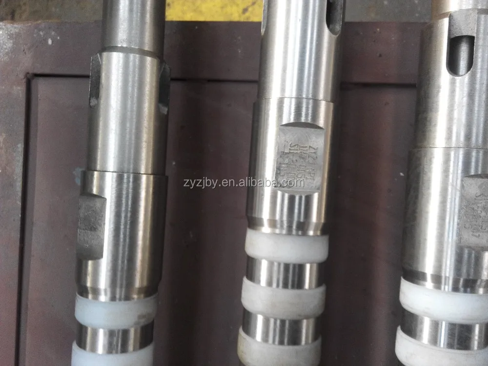 THM Heavy Wall Barrel Oil Well Tubing Pump Carbon Steel Bottom Sucker Rod Pump chromed plated barrel spray plated plunger