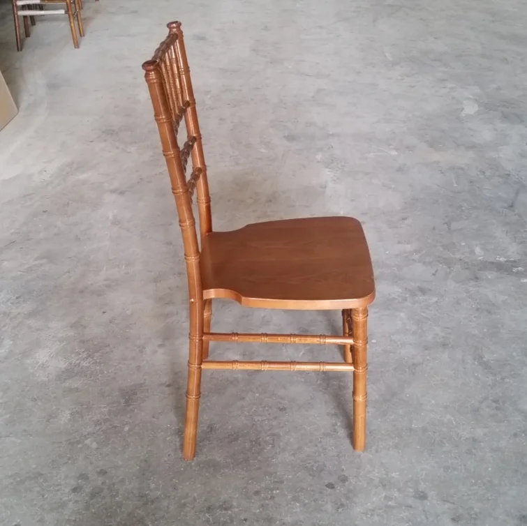  Конкурентоспособная цена Fruitwood цвет Chiavari свадебный стул для продажи