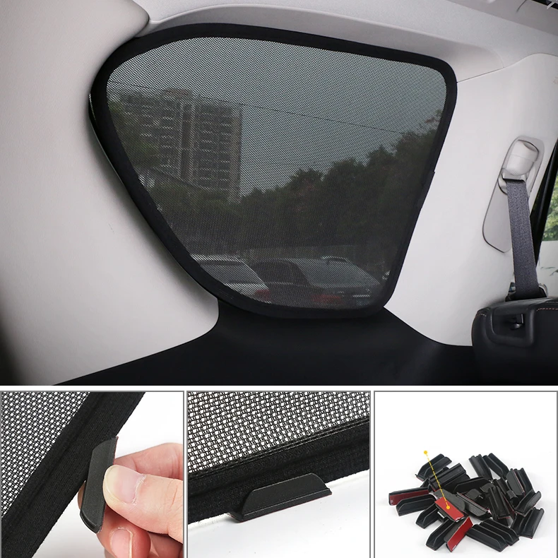 7pcs Car Magnetic Window Sunshade Curtain For Nissan Patrol Y62 2013 2014 2015 2016 2017 2018 2019 2020 Accessories