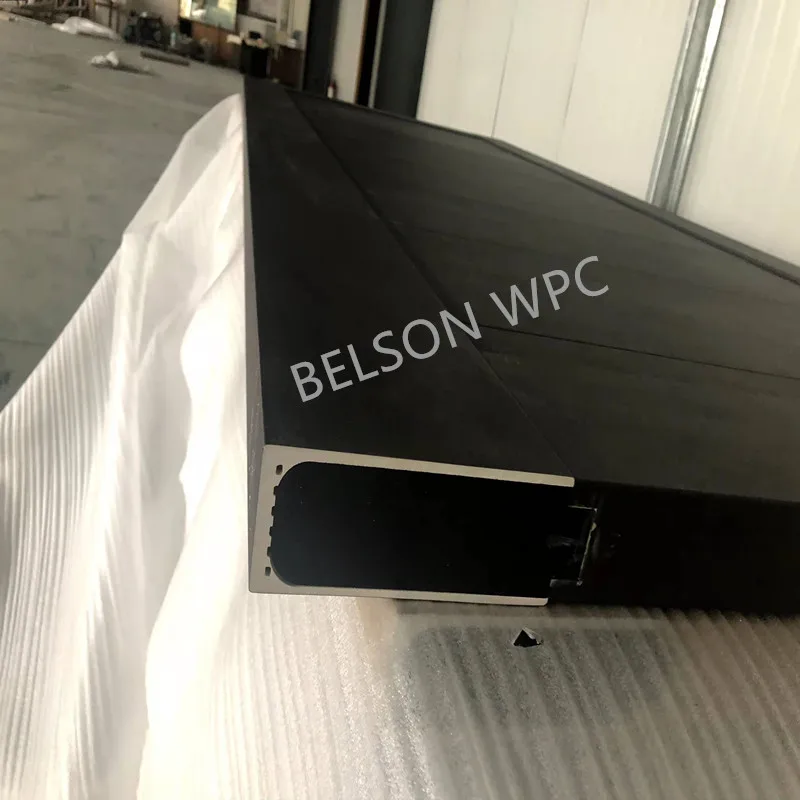 High Quality PVC Film Laminated Wood Plastic Composited Door Water-Proof  WPC Assembly Door For House