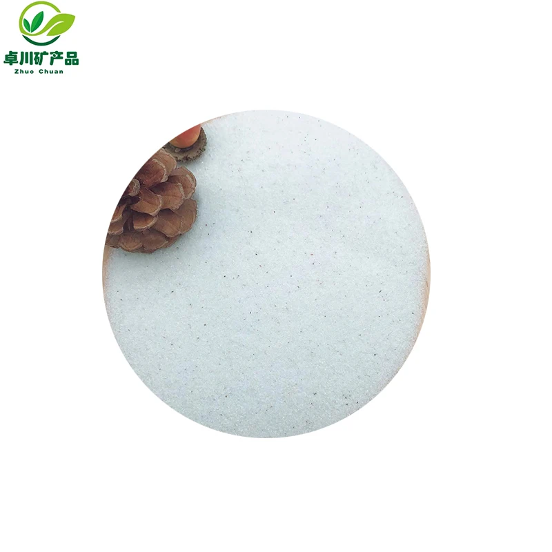 White sand supplied by the manufacturer   White filtered quartz sand  refined quartz sand
