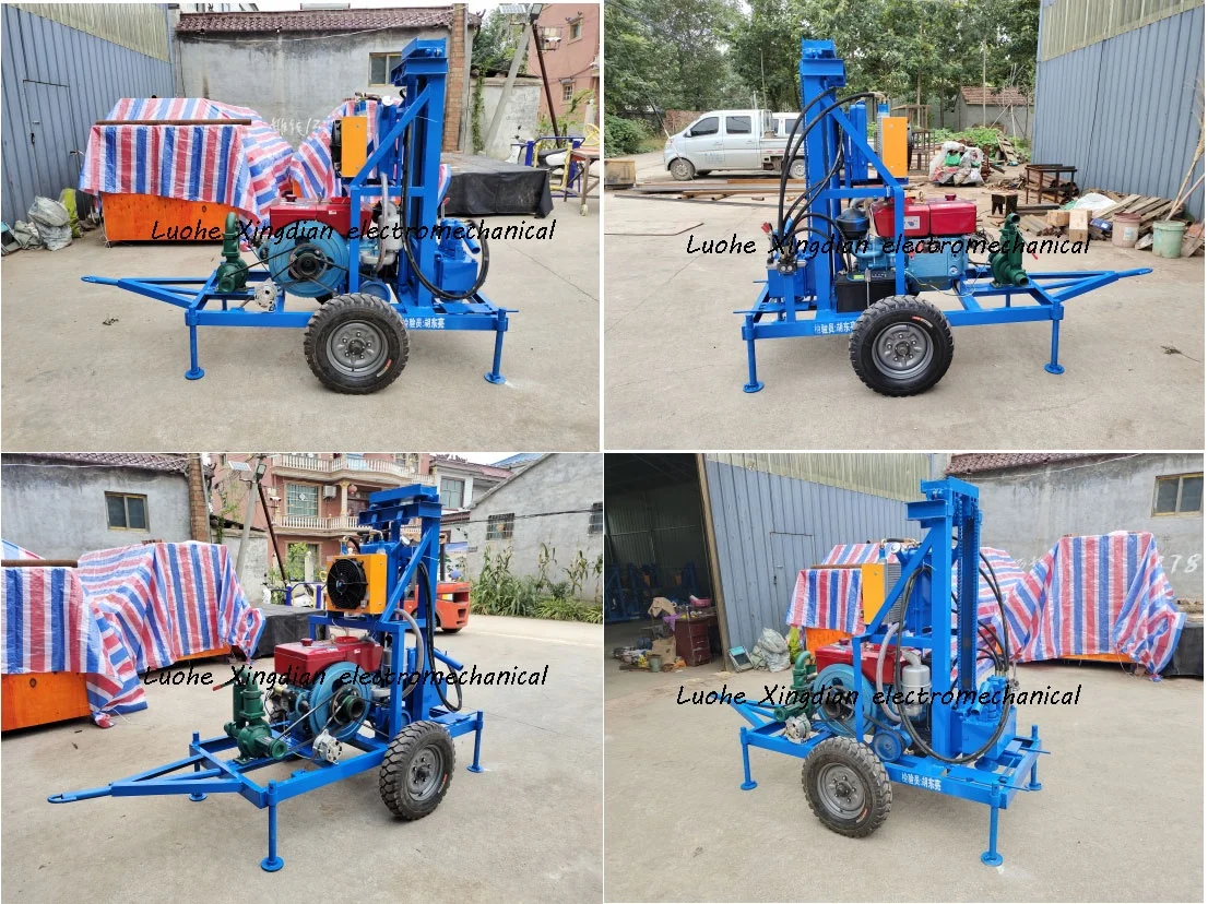 Water Well Rig Drilling Machine Portable/Water For