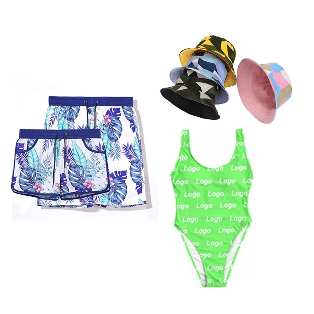 Recycled 2021 Wholesale summer kids swimwear models gingham swimsuits swimming trunks for boy