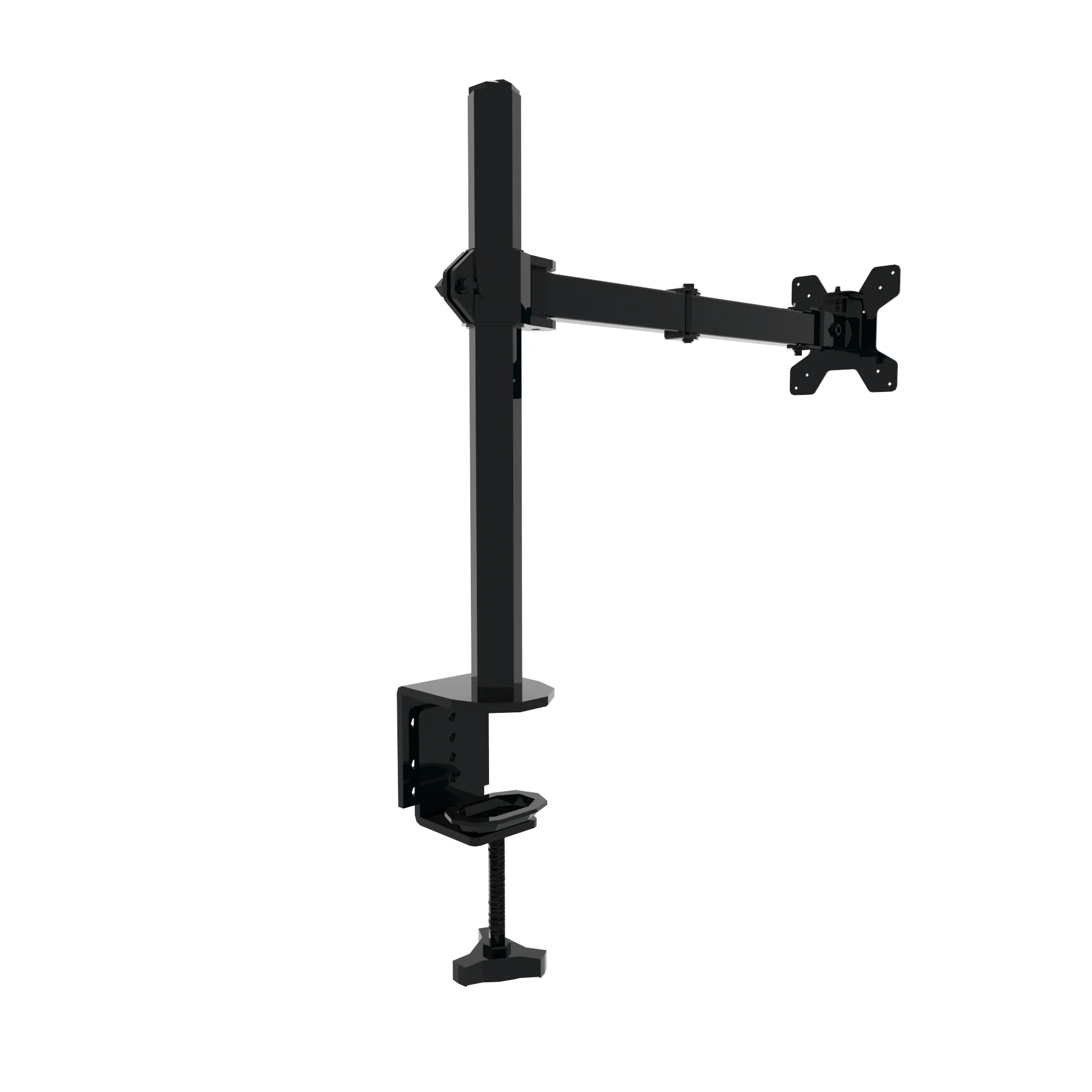 Top Selling Single Monitor Arm Stand with Height Adjustable Monitor Mount for 13-27 inch Computer Laptop Screen