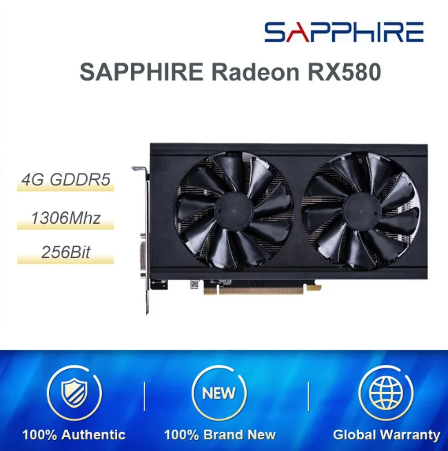 Funhouse оптовая продажа RX580 4G 256bit GDDR5 настольных компьютеров AMD видеокарта компьютерная шина PCI-E для PUBG/GTA5 геймеров High-End по сравнению с