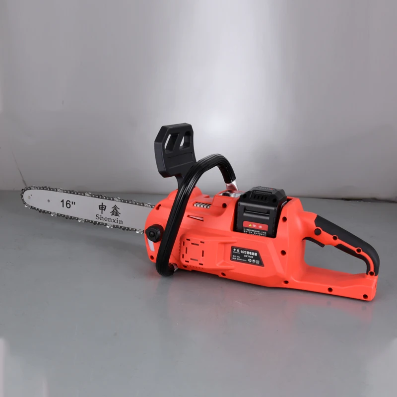 16' Brushless Lith-on Chainsaw Electric Powered Rechargeable Chainsaw