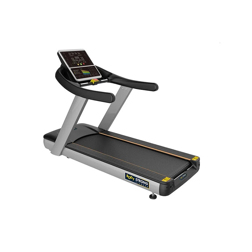 semi commercial gym club health exercise fitness equipment treadmills LCD and TFT display running machine