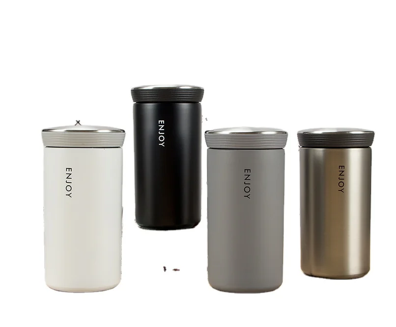 Кружка из нержавеющей стали с двойными стенками, 350 мл