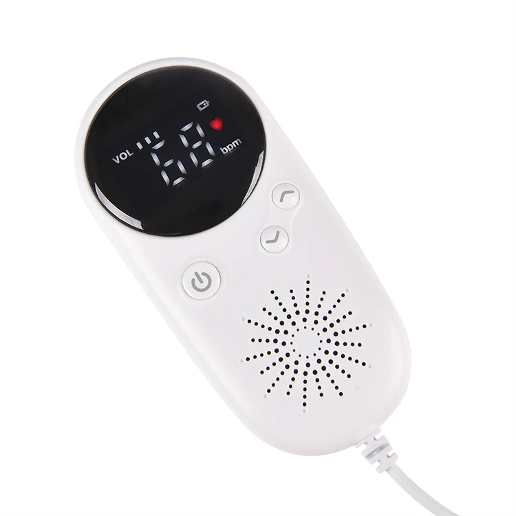 Hot selling fetal doppler portable durable pocket babying ultrasound