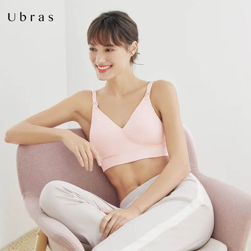 
MXBJ New Design Hands Free Pumping Bras Breastfeeding Adjuest Strap Maternity Feeding Bras 