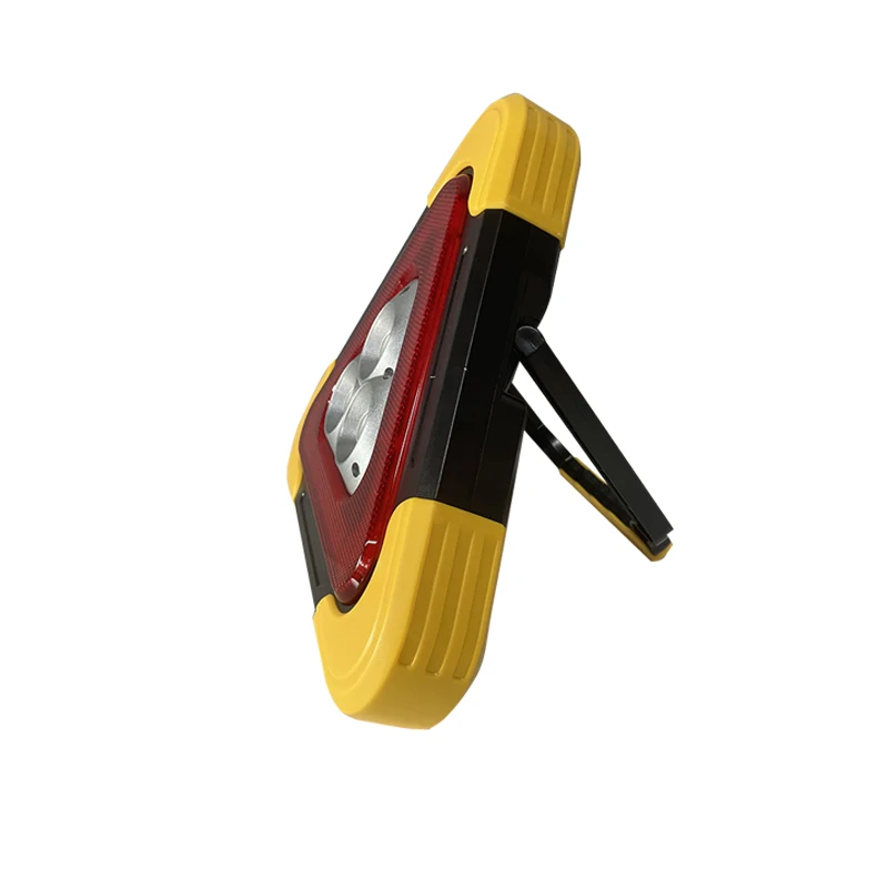 Car Emergency Rechargeable Floodlight Road Hazard LED Outdoor Warning Sign Light Triangle Emergency Light
