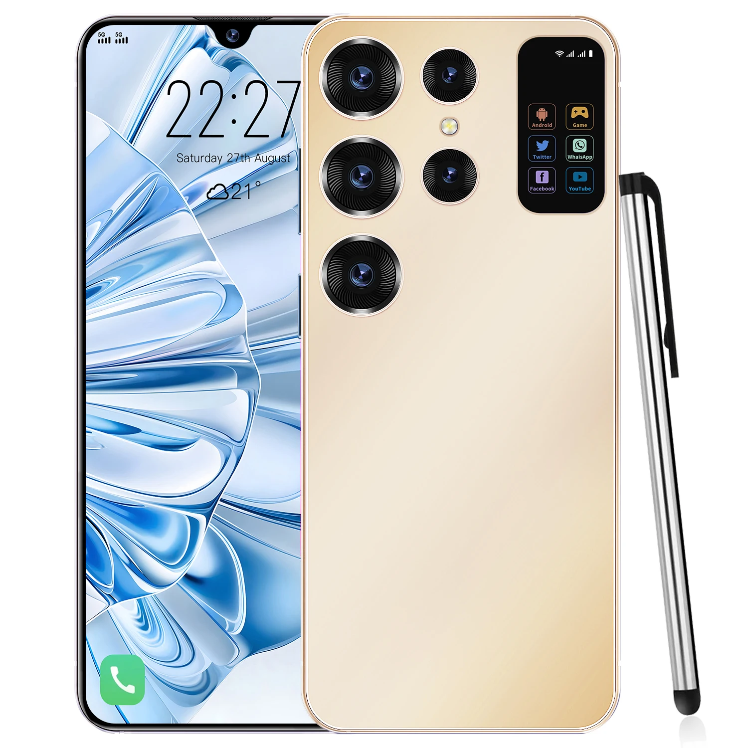 low price s24 ultra phone Smartphone 8+256GB Mobile Phone Cell Gaming Phone 5G smartphone 3G&4G smartphone