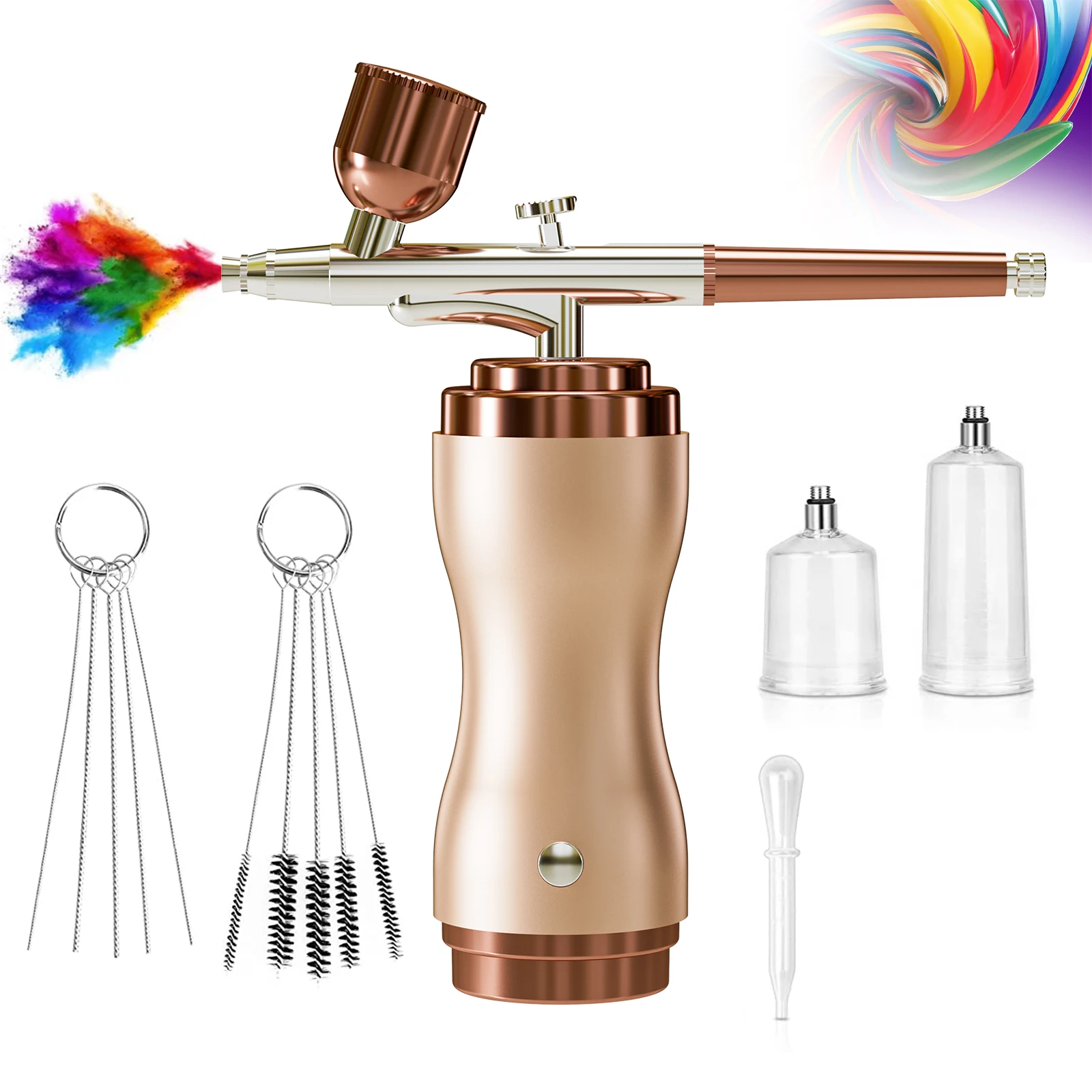 New Releases Barber Machine Tattoo Gun Nail Painting Spray Gun Paint Air Brush Machine Manual Airbrush For Cakes