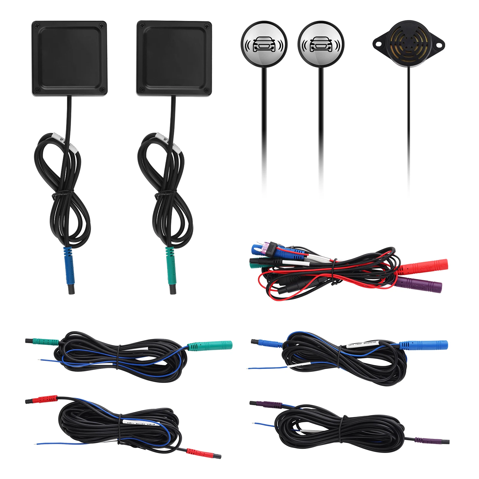 Universal type Blind Spot Sensor Lane Change Assist Door Open Warning 24GHz 77GHz BSD BSM Blind Spot Detection System