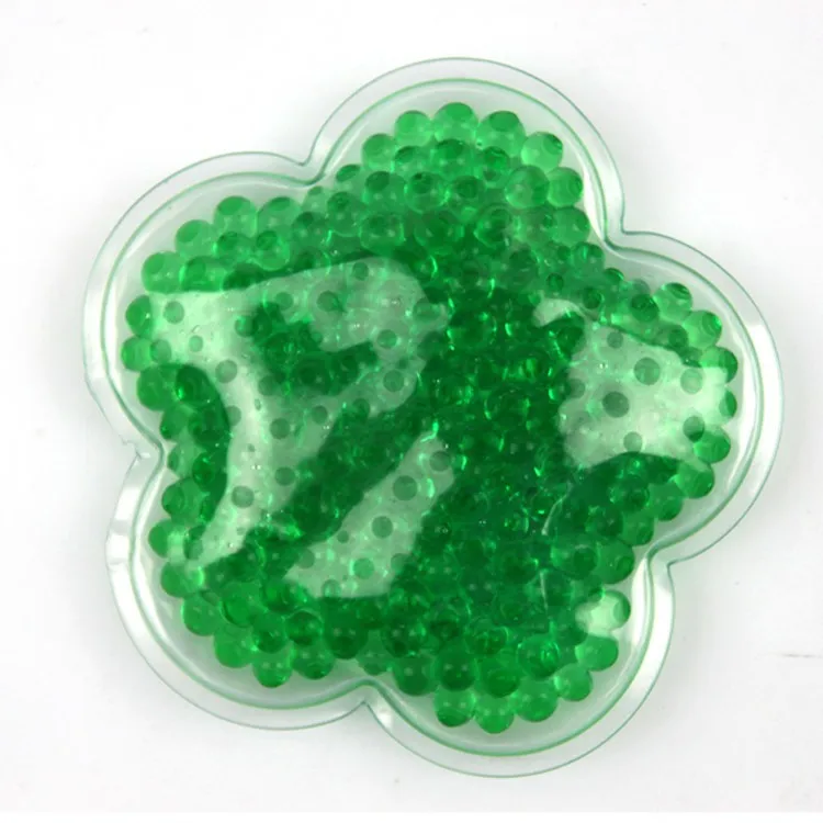 Customized Multipurpose Crystal PVC Ice Cooling Beads Pack Cold Cooling Beads Pad Cold Compress Gel Beads Ice Pack