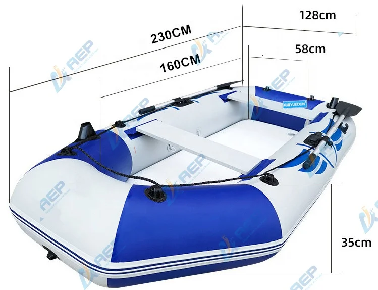 2.3m to 3.6m Hot sale Inflatable Boat rubber boat PVC most popular boat racing made in china