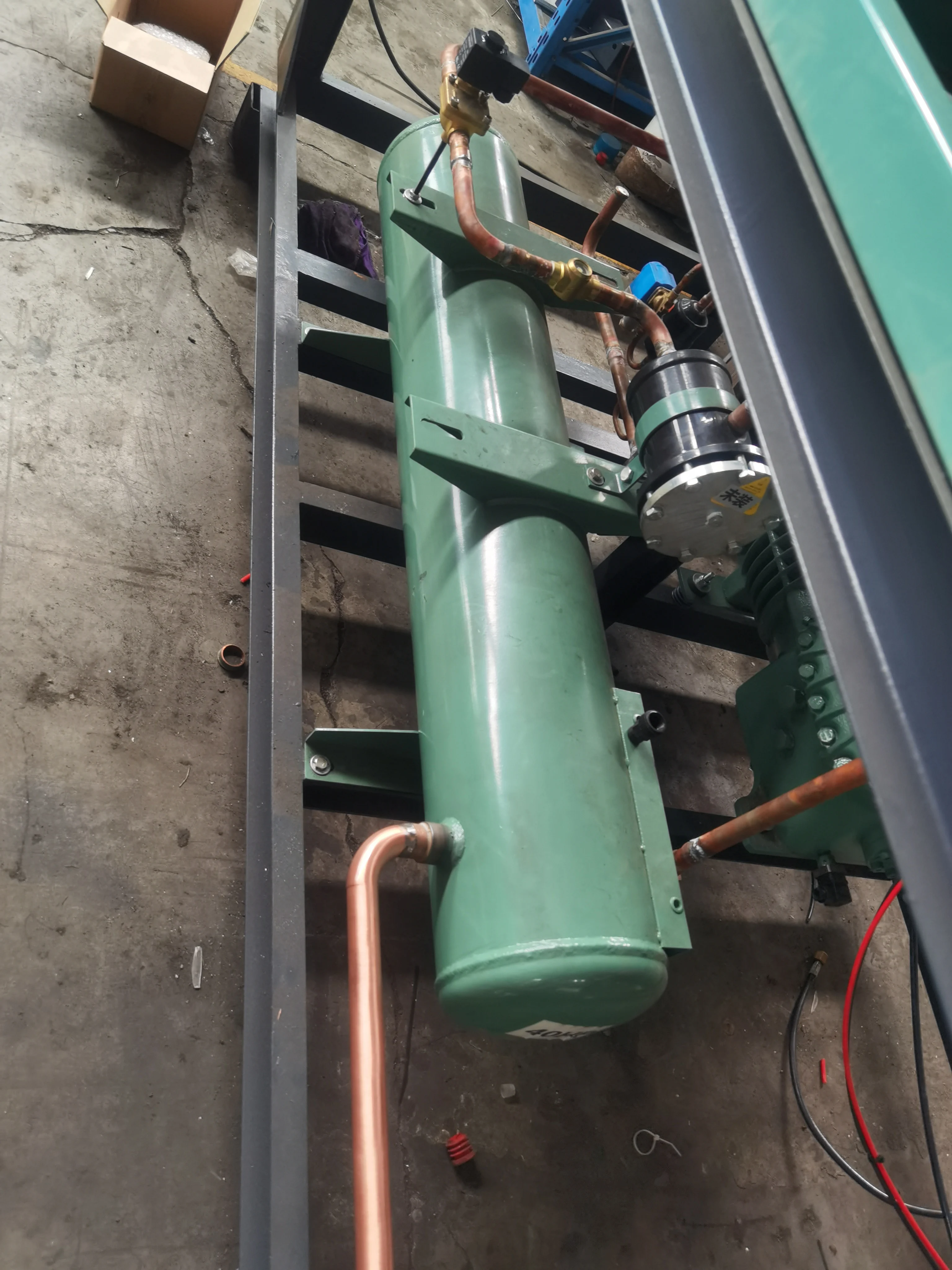 Quality Assurance R134A Emerson Piston Cold Storage Compressor Refriger Piston Compressor Air-cooled Condensing Unit of Copeland